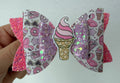 Rainbow Ice Cream Bow