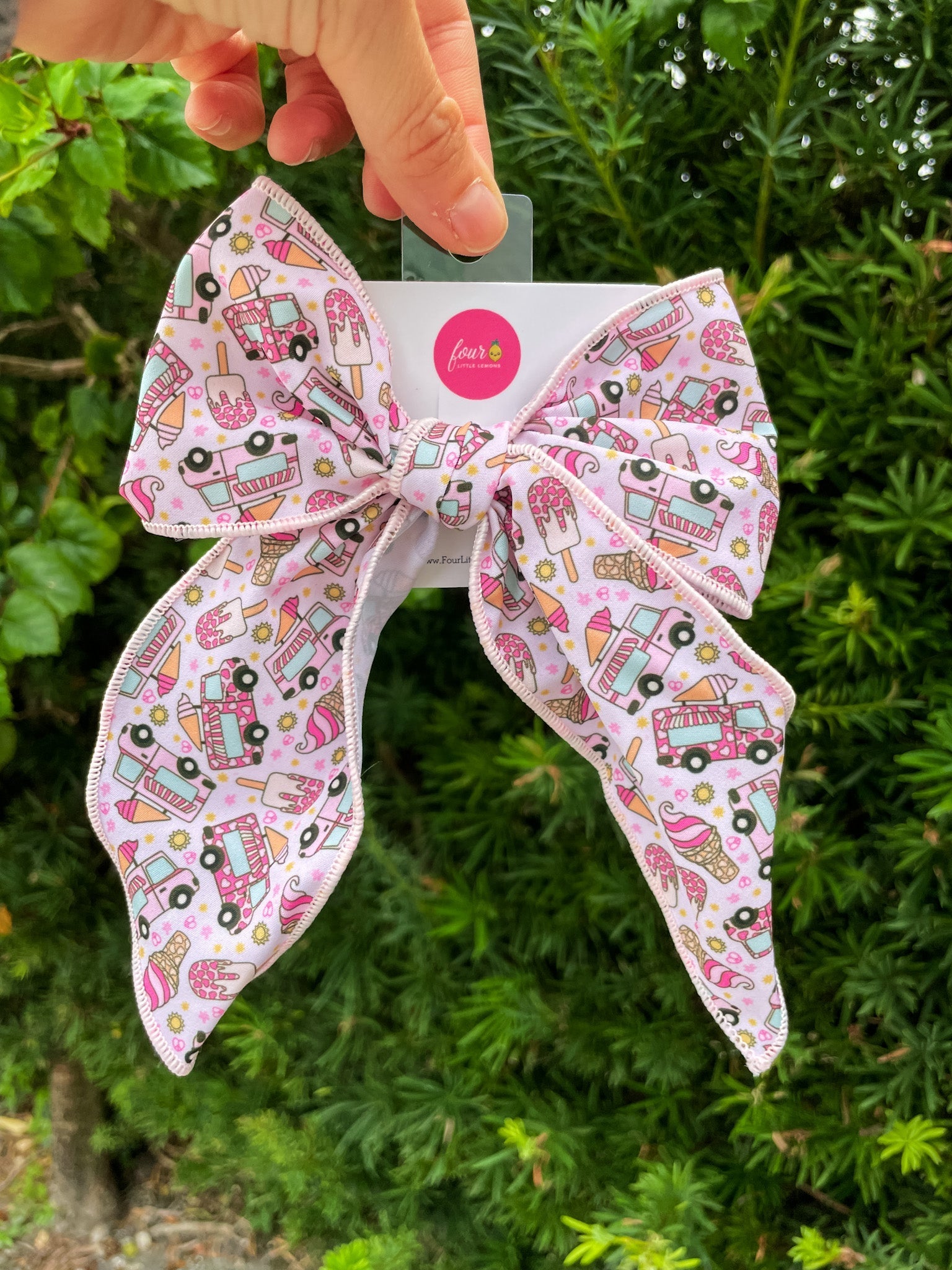 Ice Cream Truck Bow