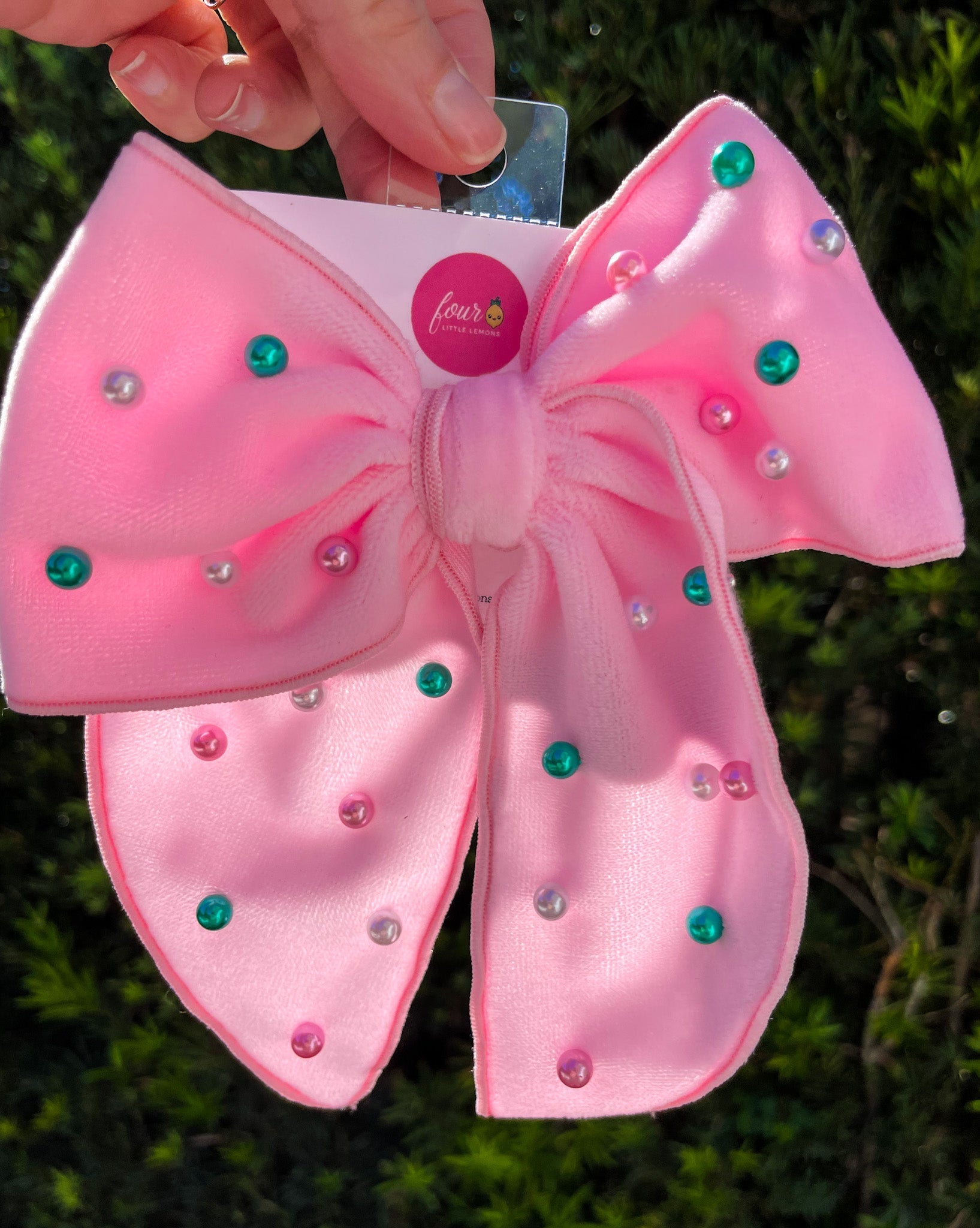 Light Pink Spring Fun Bow