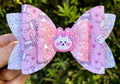Pink Boho Bunny Bow
