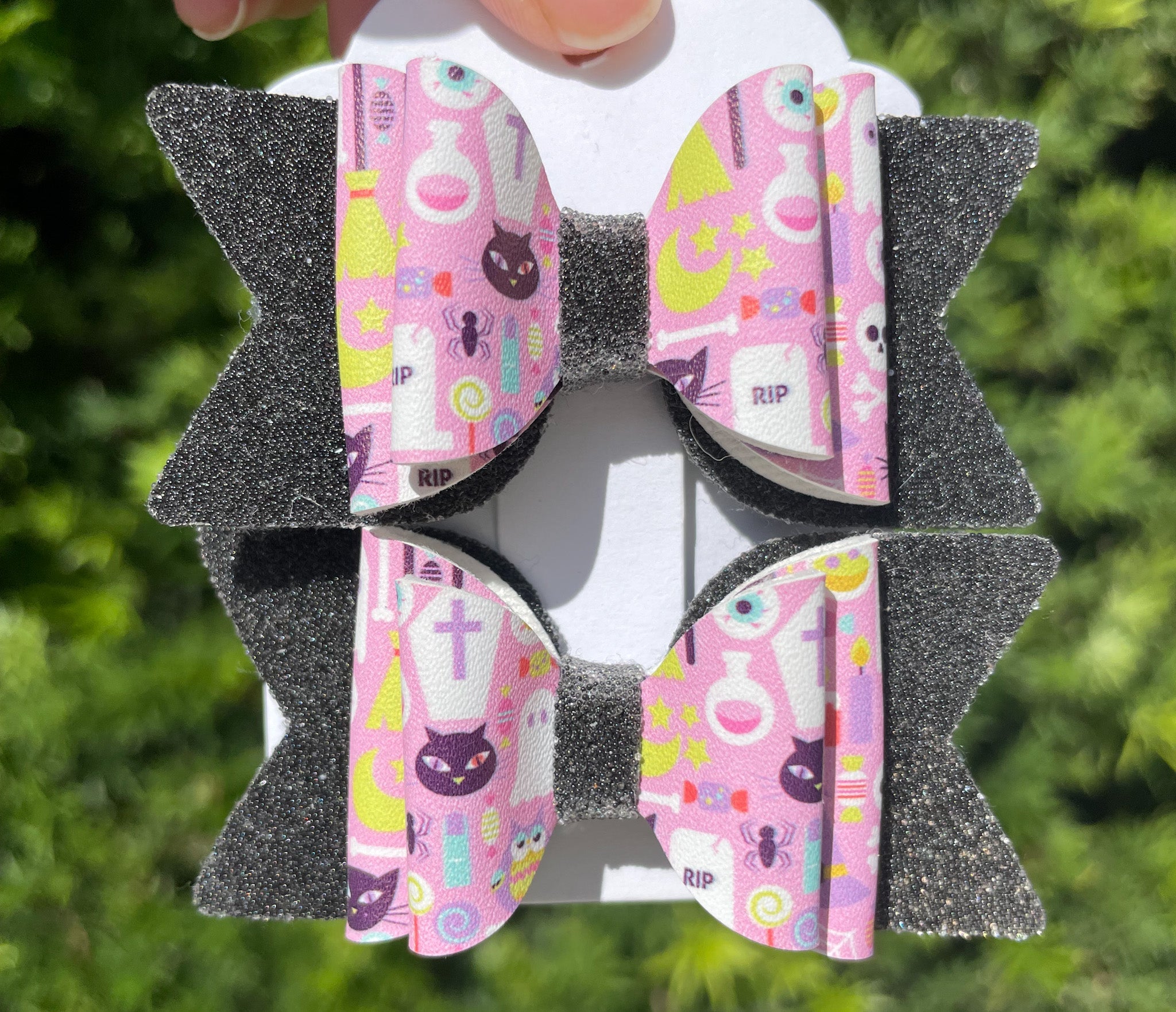 Halloween Pigtail Set